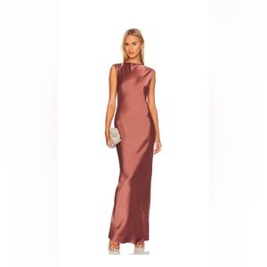 RUMER Kimberly Sheath Maxi Dress